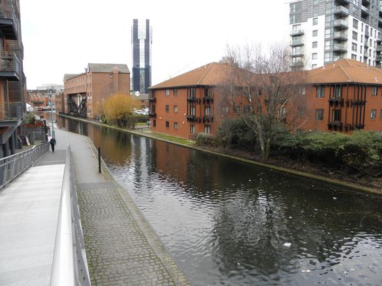 Vodní kanál v Birminghamu
